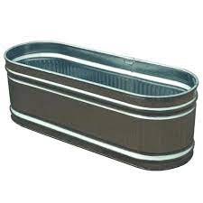 Galvanized Drink Troughs (Medium)