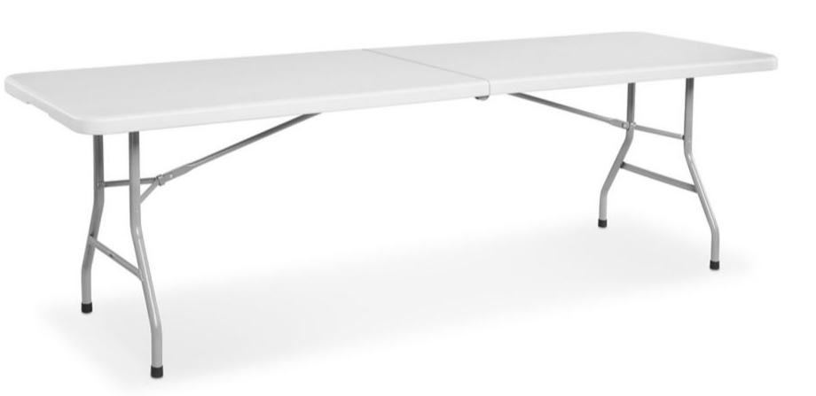 Economy Fold-in-Half Table - 96 x 30"